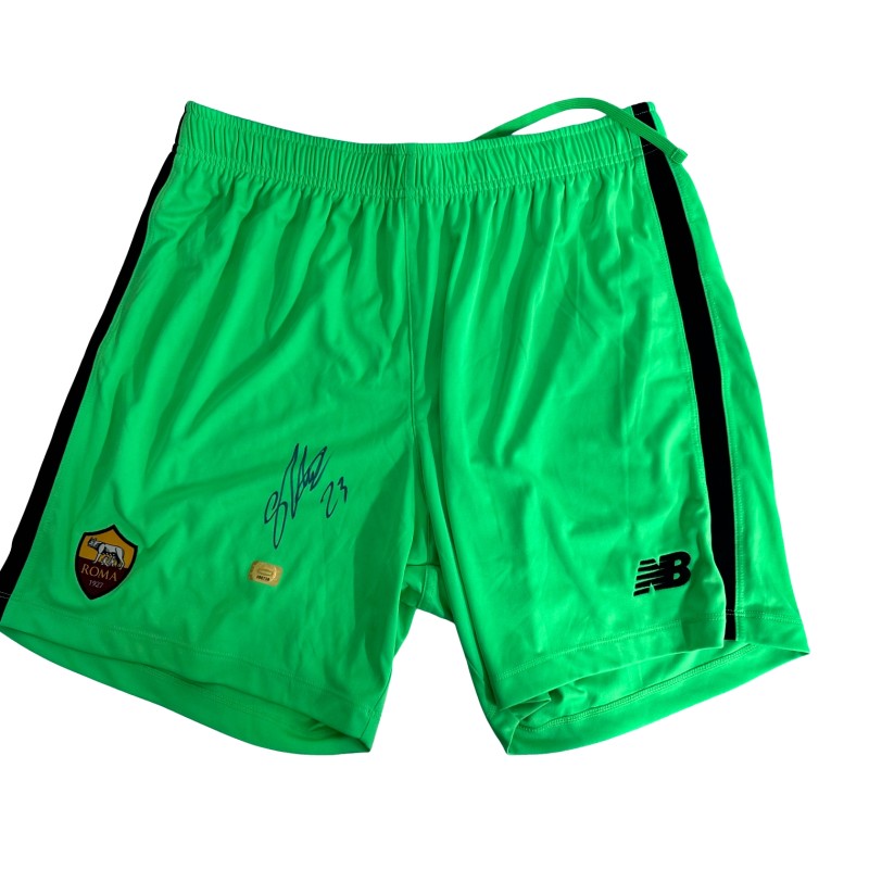 Mancini's Roma Signed Official Shorts