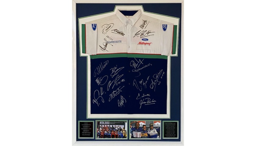 Formula 1 Shirt Signed by the Grid from the 1995 World Championship