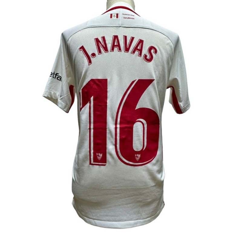 J. Navas' Match-Issued Shirt, Sevilla vs Espanyol 2018