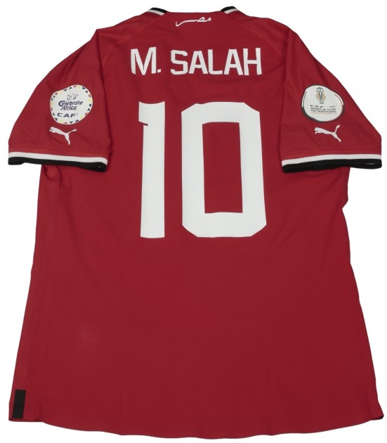 Salah's Match-Issued Shirt Egypt Africa Cup 2023/24