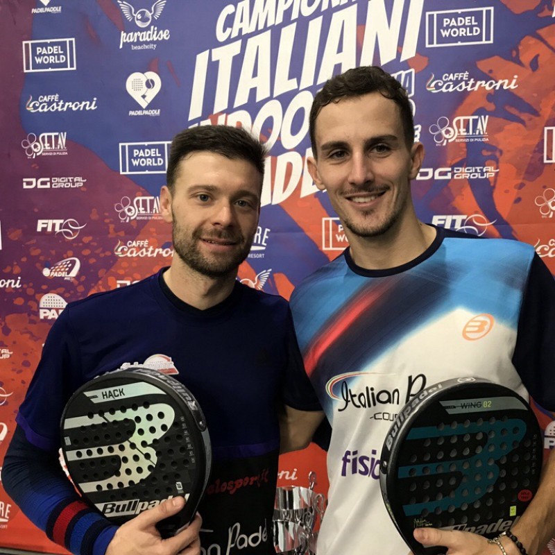 Sfida i campioni Italiani di Padel Simone Cremona e Daniele Cattaneo