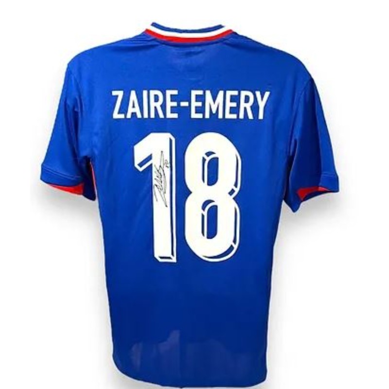 Zaire-Emery's France 2023/24 Signed Replica Shirt