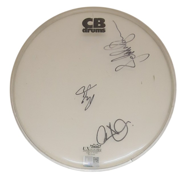 Led Zeppelin Signed Drumskin