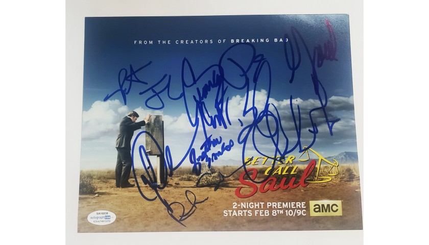 “Better Call Saul” Hand Signed Photograph
