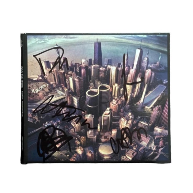 Foo Fighters Signed Sonic Highways CD
