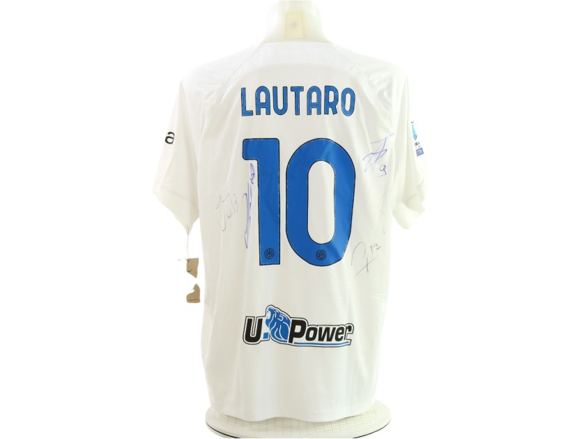 R - Lautaro Signed Official Inter Milan Shirt, 2023/24 "Star Trek" Edition