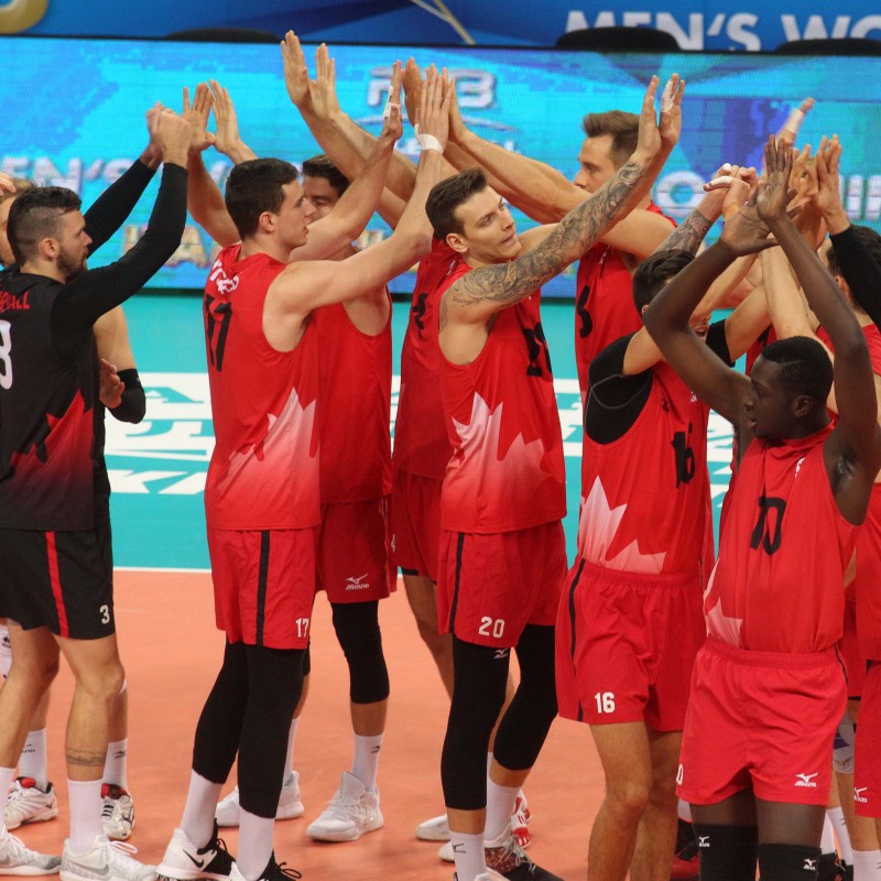 Official FIVB Volleyball Signed by the Canadian National Volleyball Team