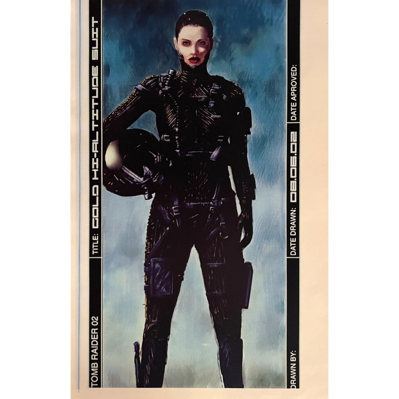 Lara Croft: Tomb Raider – Original Paramount Pictures Concept Art – 11 x 17 Inches