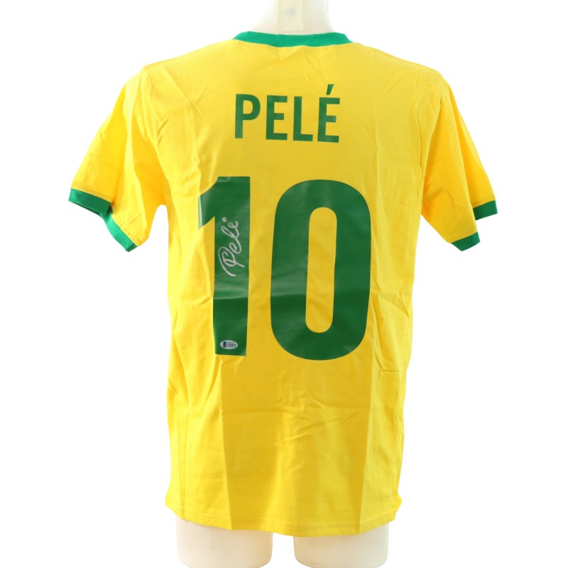 Maglia Replica Pele Brasile - Autografata