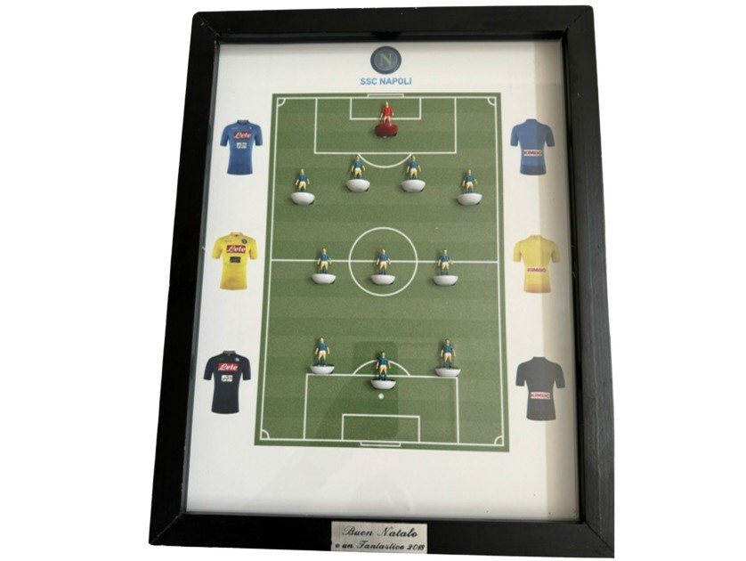 Framed Subbuteo Napoli 