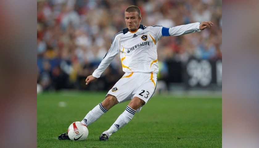 Beckham's LA Galaxy Match Shirt, 2007/08