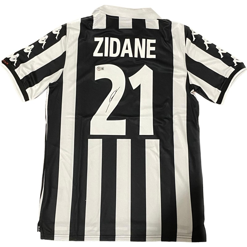 Zinedine Zidane's Juventus 1999/00 Signed Replica Shirt