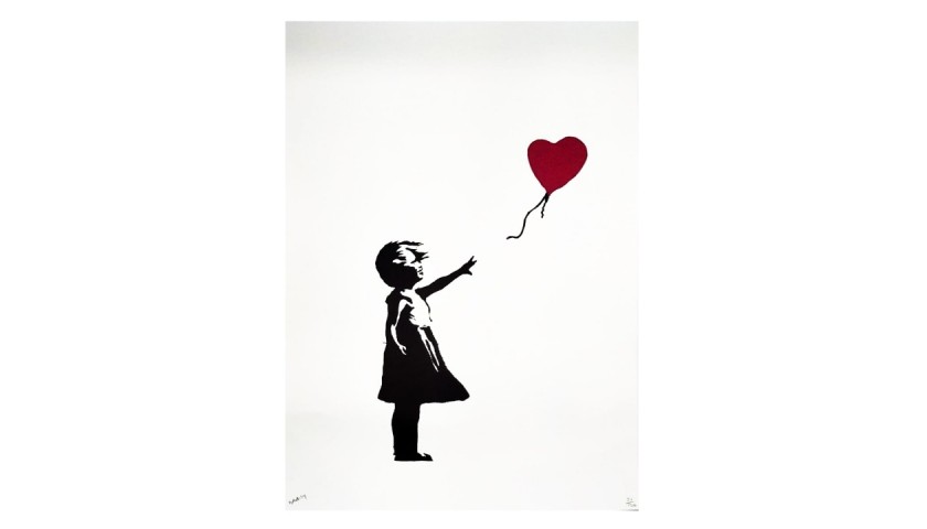 "Balloon Girl" - Banksy Grafiart UK Offset Lithograph