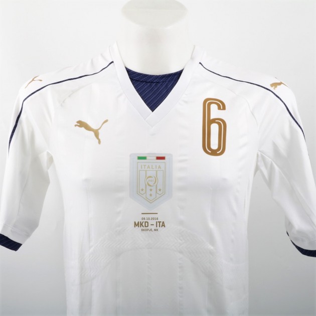 MAGLIA ITALIA NAZIONALE 2006 2007 BIANCA PUMA SHIRT JERSEY MAILLOT