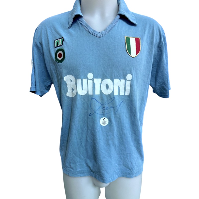 Napoli Replica Shirt, 1987/88 - Signed by Careca
