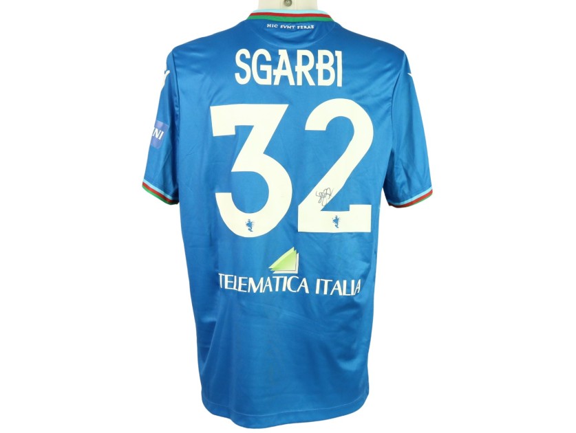 Sgarbi's Match-Worn Signed Shirt, Ternana vs Spezia 2024