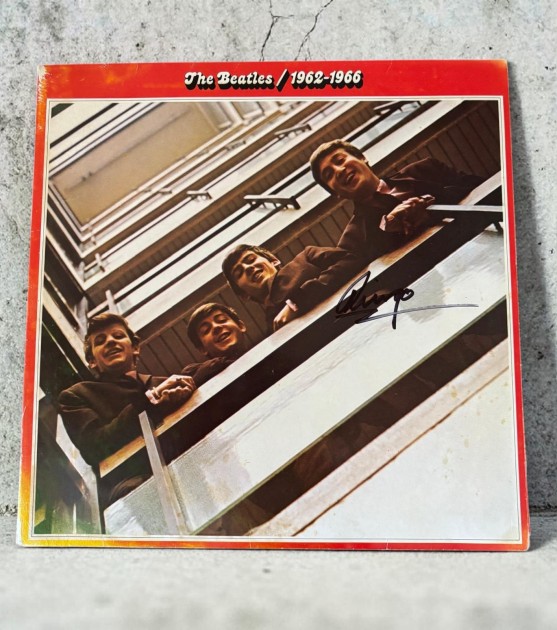 Ringo Starr of The Beatles Signed Vinyl LP
