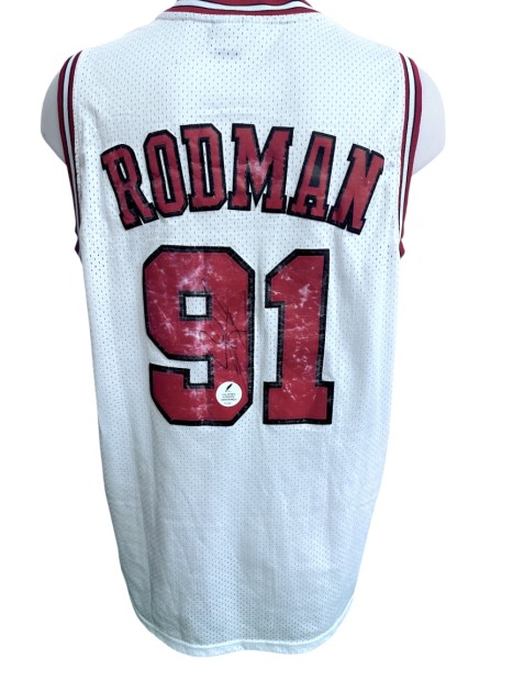 Dennis Rodman's Chicago Bulls Signed Official Jersey