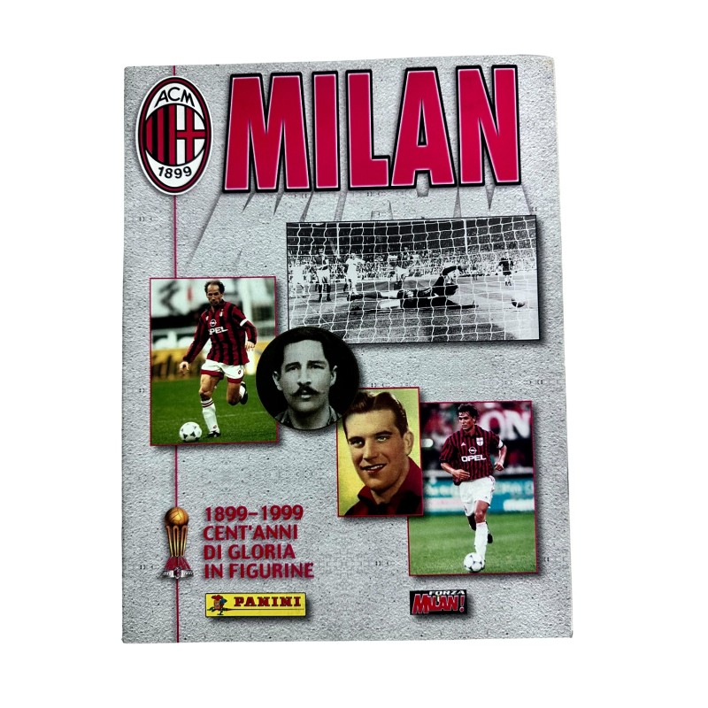 Milan's Centenary Panini Complete Sticker Album, 1899-1999