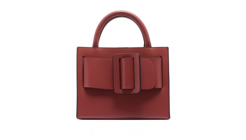Indian Red Bobby 23 Leather Bag by Boyy
