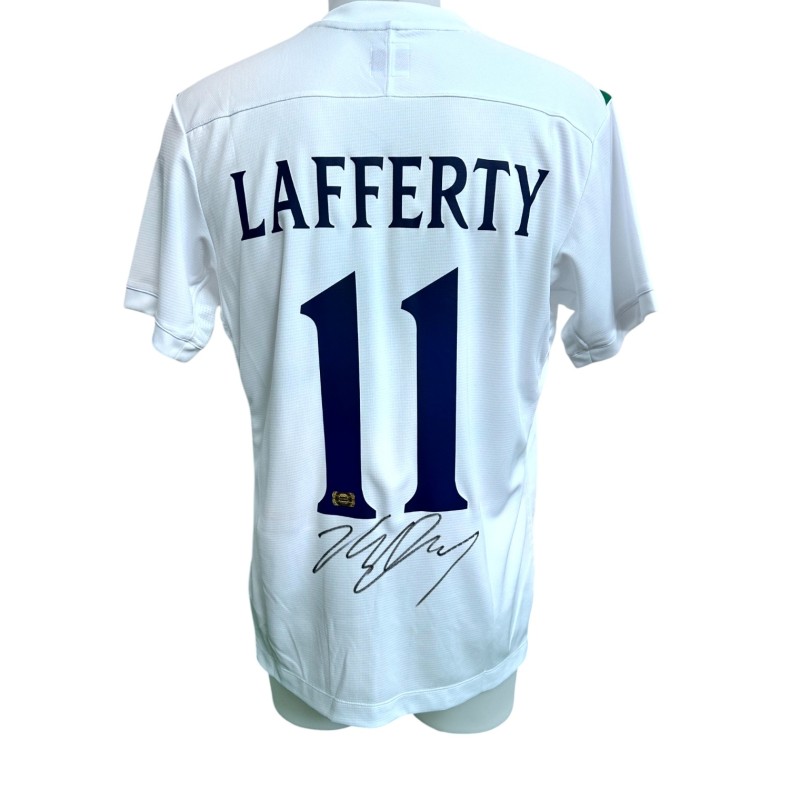 Maglia Ufficiale Lafferty Irlanda, 2010 - Autografata