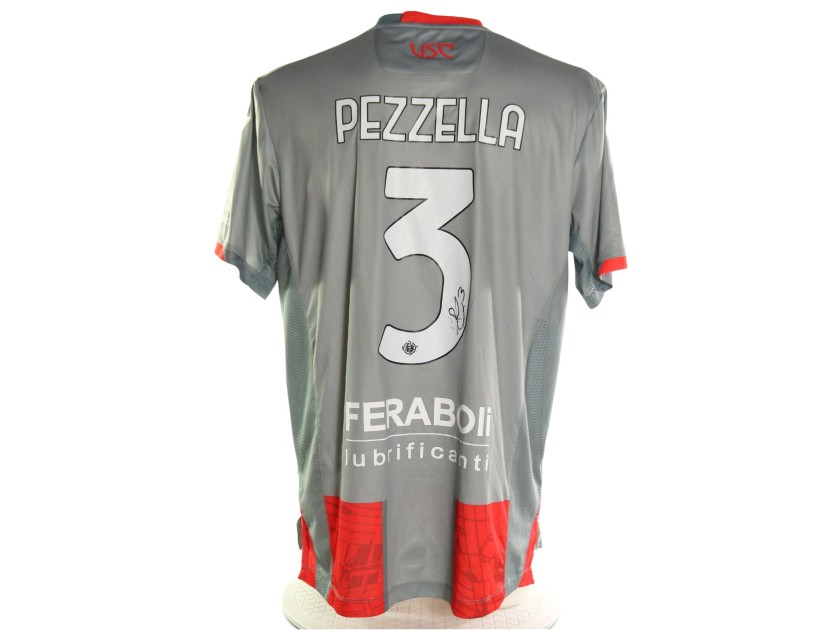 Maglia Pezzella Unwashed Cremonese vs Pisa, 2026 - Autografata