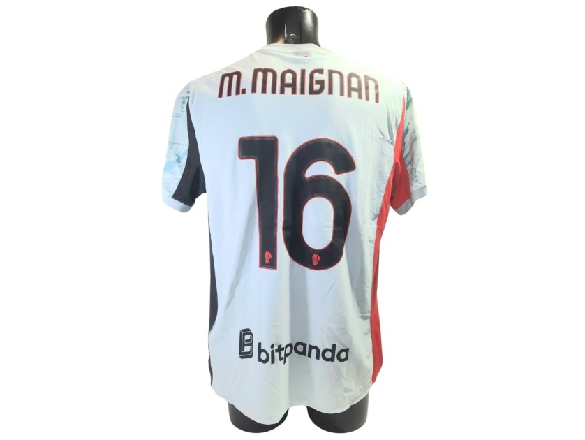 R - Maignan's Milan Match-Issued Shirt, 2025/26