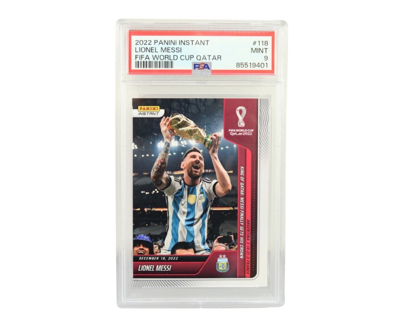 Card Lionel Messi FIFA World Cup Panini Instant 2022 - #118