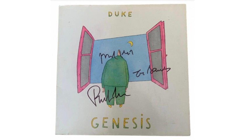 Genesis Fully Signed Duke Vinyl LP
