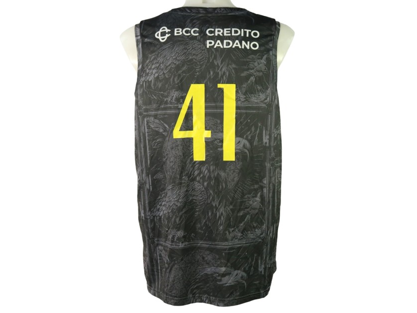 Completo Owens Vanoli Basket Cremona, unwashed Pre-Season 2024/25 - Autografato