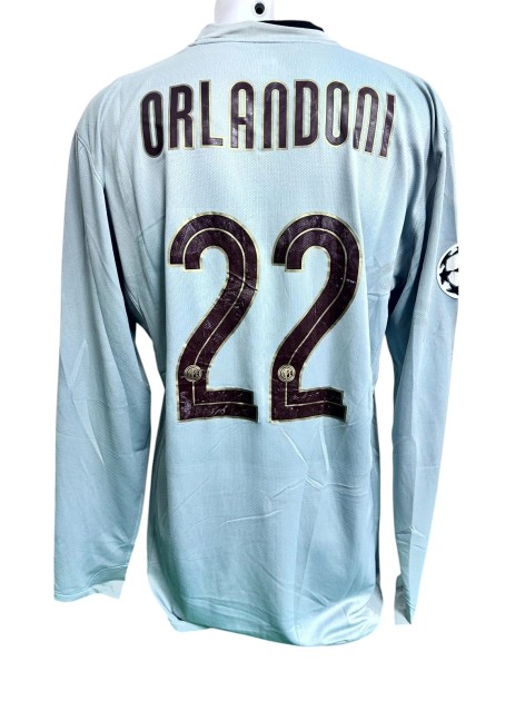 Orlandoni's Inter Match-Issued Shirt, UCL 2007/08
