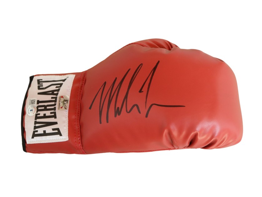 Glove signed by Mike Tyson