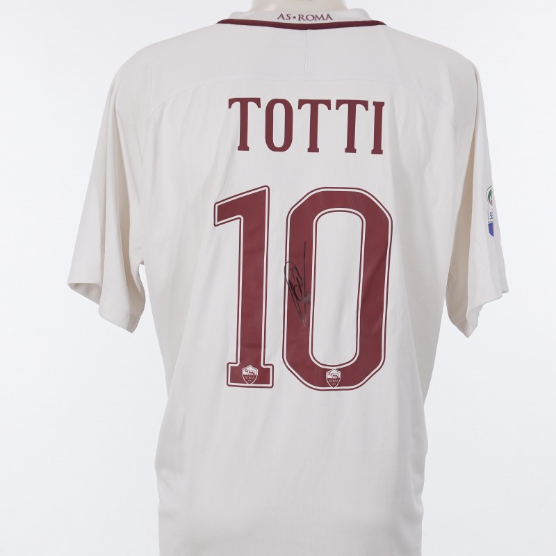 Francesco Totti's Signed Shirt,  2016/2017 