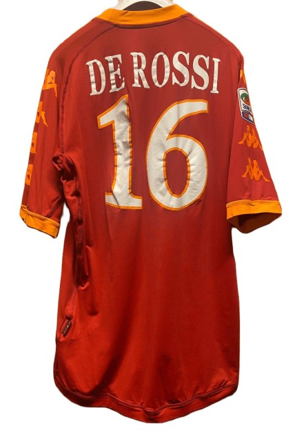 De Rossi's Roma Match-Issued Shirt, 2010/11