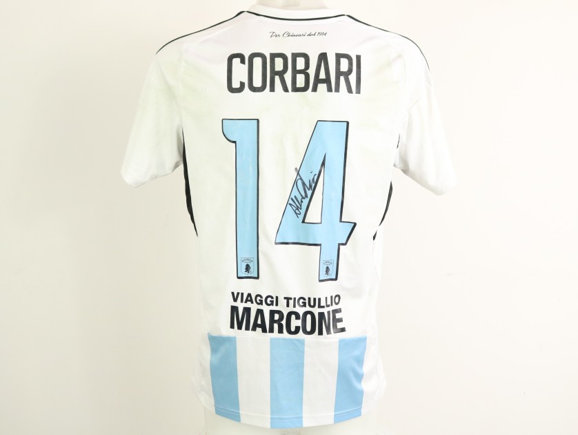 Maglia Corbari Unwashed Virtus Entella Vs Torres 2023 - Autografata ...