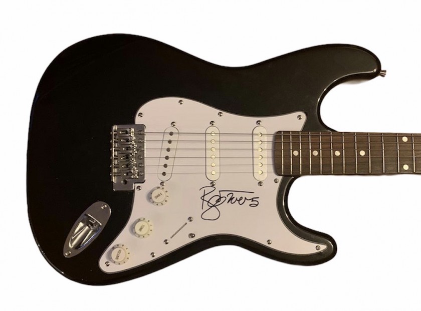 David Bowie Signed Electric Guitar