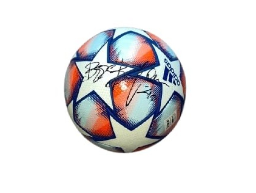 Champions League Official Ball - Signed by Giuseppe Bergomi