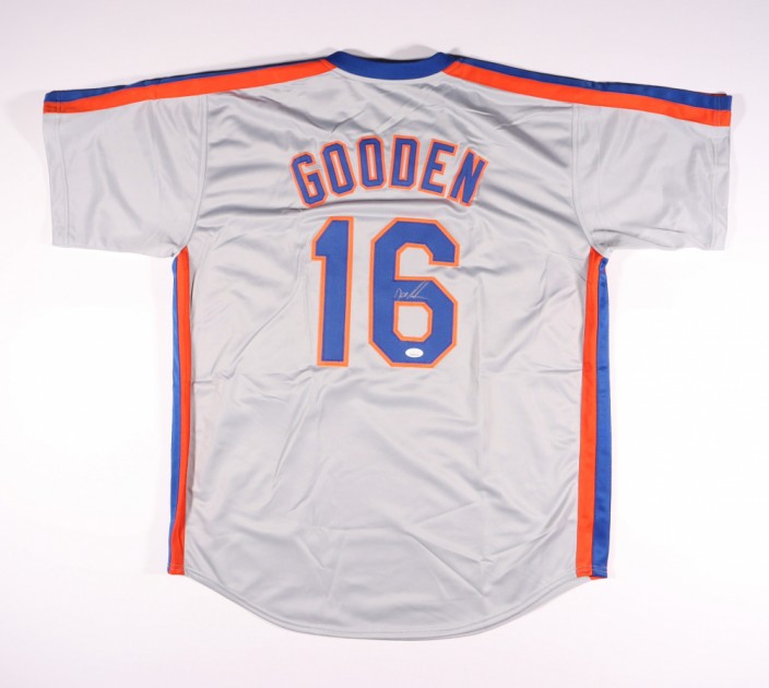 Dwight Gooden Signed Jersey