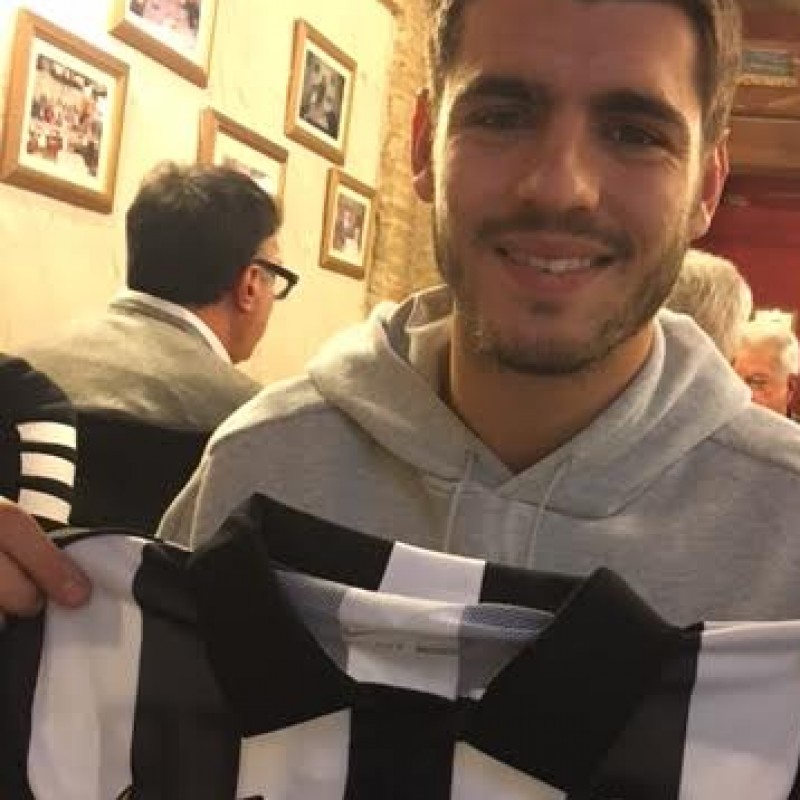 Morata Match Issued/Worn Shirt, Champions League Final - Signed
