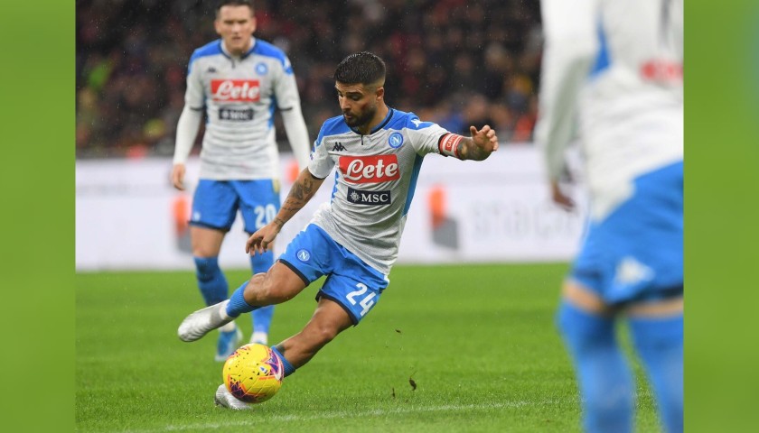 Insigne's Official Napoli Signed Shirt, 2019/20