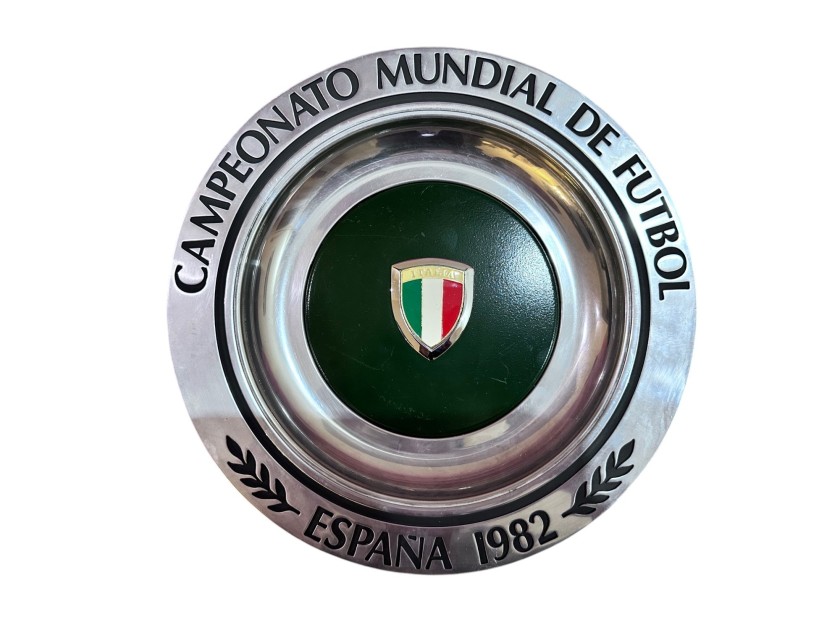 Italy's FIFA World Cup Silver Plate, 1982