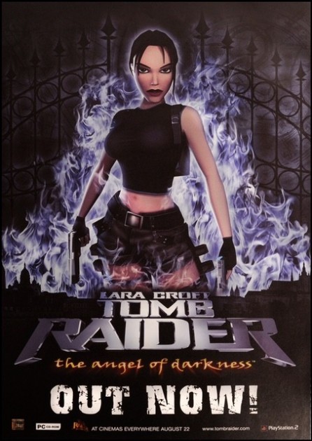 Original Tomb Raider 'Angel Of Darkness' Poster