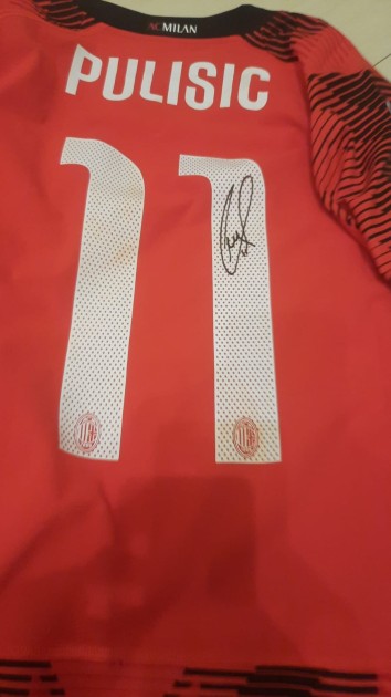 Maglia ufficiale Pulisic Milan, 2023/24 - Autografata