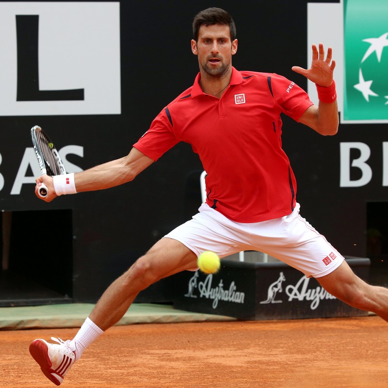 Tennis Ball Italian Open 2016, Signed by Djokovic