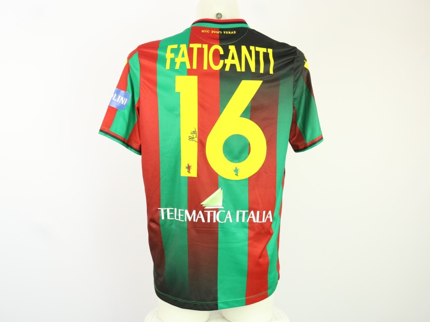 Maglia Faticanti unwashed Ternana vs Ascoli 2024 - Autografata