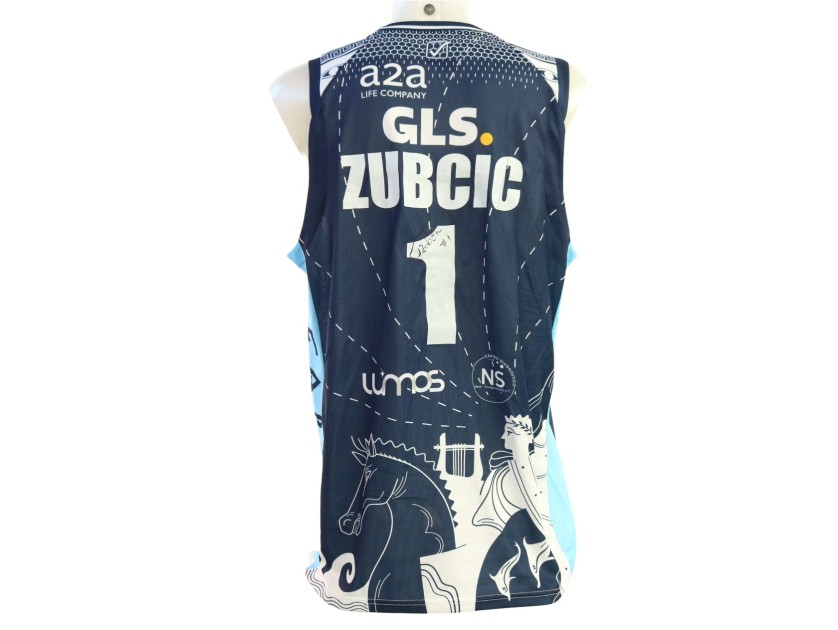 Zubcic's Signed Match-Worn Kit, Varese vs Napoli Basket 2024