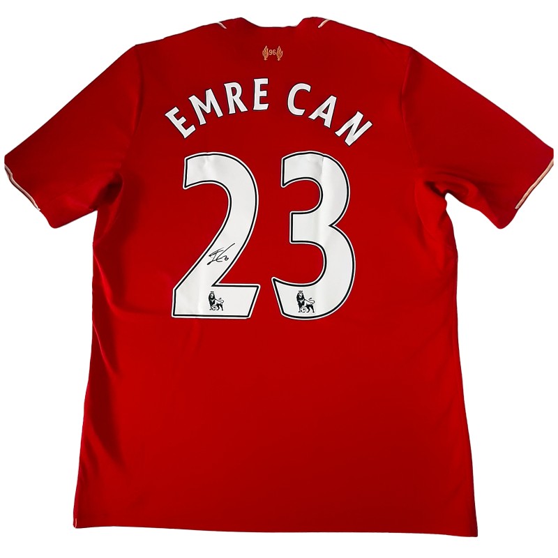 La maglia firmata da Emre Can del Liverpool FC