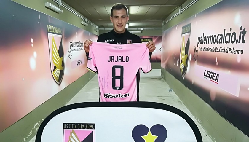 Jajalo's Signed Match-Worn 2018 Palermo-Pescara Shirt