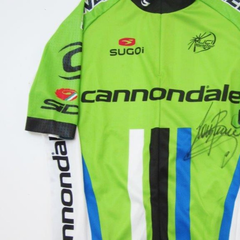 Giro d'Italia Cannondale Team jersey, signed by Basso