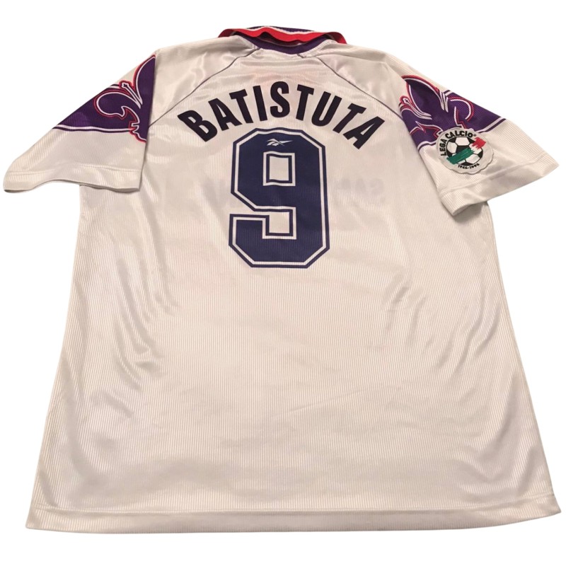 Batistuta's Match-Issued Shirt Fiorentina, 1996/97